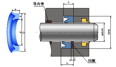 轴用UPI型密封圈