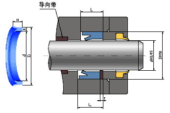 轴用YX型密封圈